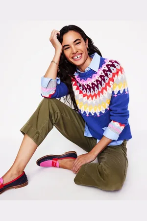 Boden Eleanor Fair-Isle-Pullover
