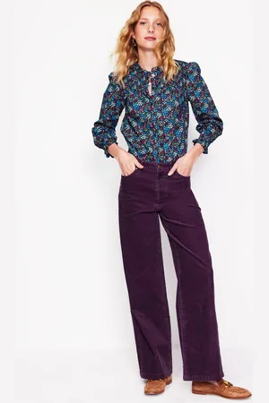 Boden Weite Cord-Jeans im Five-Pocket-Design