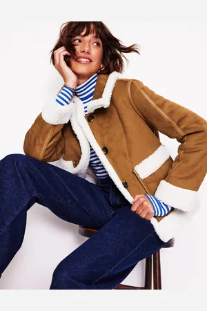 Boden Jacke aus Lammfellimitat
