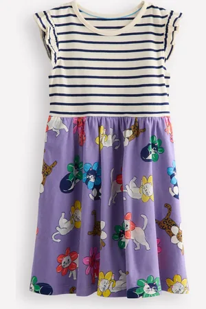 Boden Posie Kleid mit Rüschenärmeln