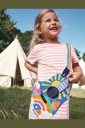 Boden Jerseykleid mit großer Applikation