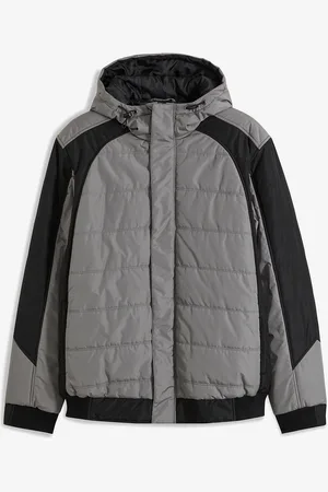 bonprix Steppjacke mit Kapuze, Regular Fit