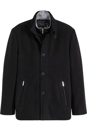 bonprix Outdoorjacke in Wolloptik mit Windfang