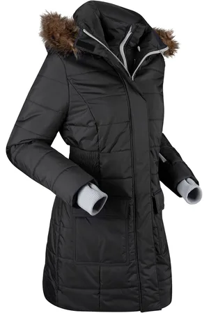 bonprix Wasserabweisende Funktions-Longjacke in 2-in-1-Optik, gesteppt