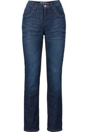 bonprix Straight-Jeans High Waist, Thermo