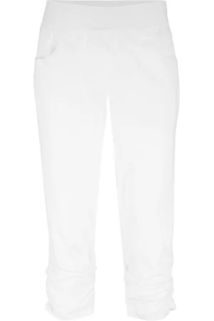 bonprix Capri-Hose aus Baumwoll-Mix mit Bequembund
