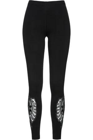 bonprix Leggings mit Spitze