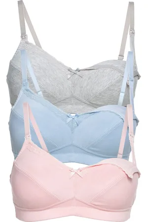 bonprix Still BH ohne Bügel (3er Pack) mit Bio-Baumwolle