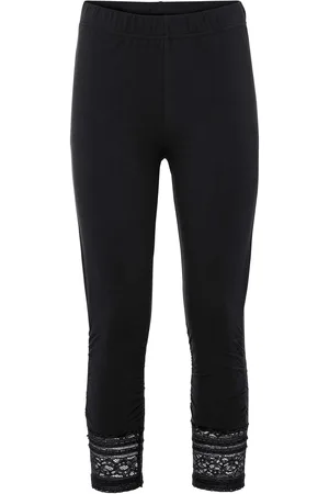 bonprix Capri-Leggings mit Spitze