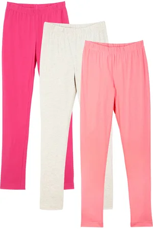 bonprix Leggings aus elastischem Baumwoll-Mix (3er Pack)