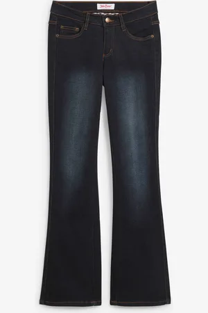 bonprix Bootcut Jeans Mid Waist, Shaping
