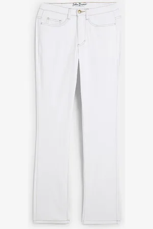 bonprix Straight Jeans Mid Waist, Stretch