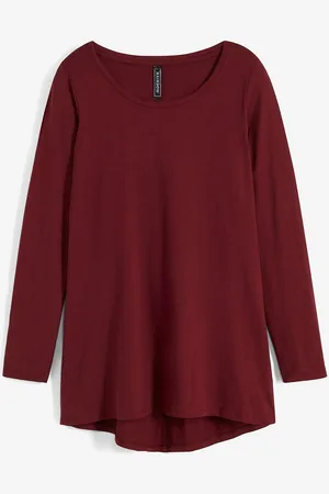 bonprix Langarmshirt aus reiner Baumwolle