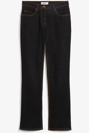 bonprix Straight Jeans Mid Waist, Stretch