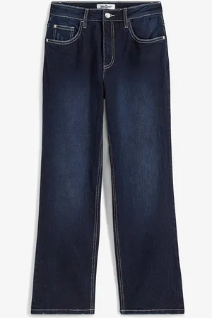 bonprix Straight-Jeans, High Waist, Stretch