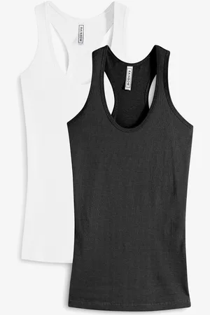 bonprix 2er-Pack Ripp-Tanktop