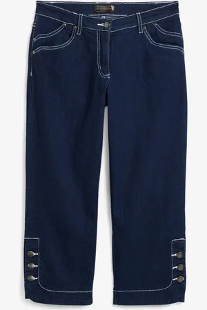 bonprix Capri Jeans Mid Waist