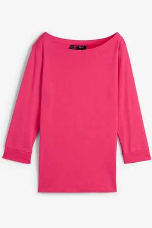 bonprix Langarmshirt aus reiner Bio-Baumwolle