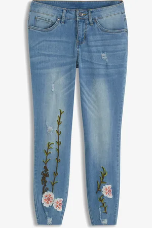 bonprix Skinny-Jeans Mid Waist, Stretch