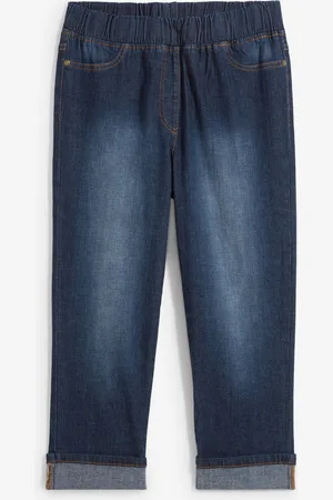 bonprix Slim Fit Jeans, Mid Waist, Baumwolle