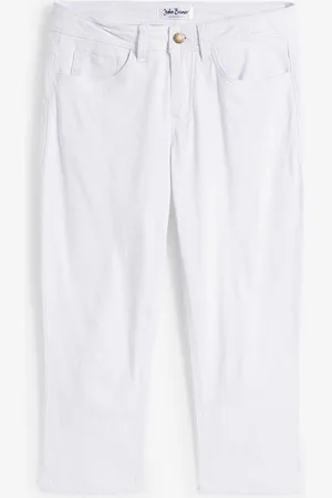 bonprix Slim Fit Jeans Mid Waist, cropped