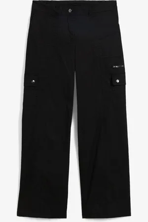 bonprix Cargo Jeans aus Baumwolle, Mid Waist