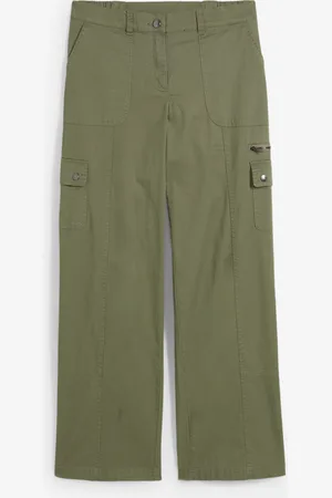 bonprix Cargo Jeans aus Baumwolle, Mid Waist