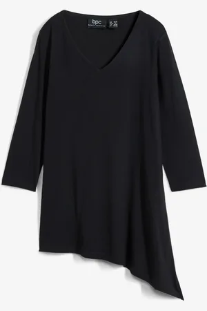 bonprix Longshirt aus Baumwoll-Viskose-Mix