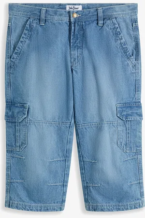 bonprix Regular Fit 3/4 Cargojeans, Straight