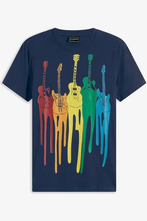 bonprix T-Shirt aus reiner Baumwolle, Slim Fit