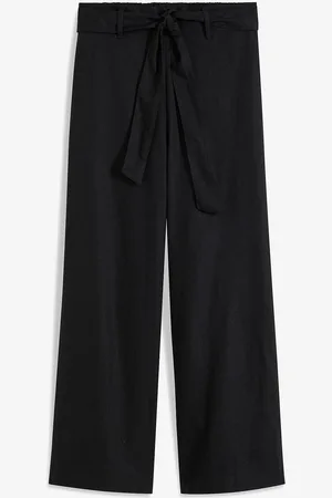 bonprix Culotte aus luftigem Leinen-Mix