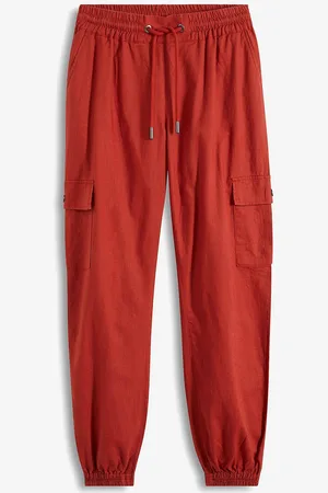 bonprix Knöchelfreie Cargohose mit Leinen