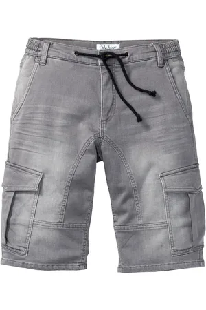 bonprix Sweatjeans-Bermuda, Regular Fit