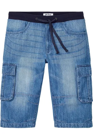 bonprix Long-Jeans-Bermuda, Relaxed Fit