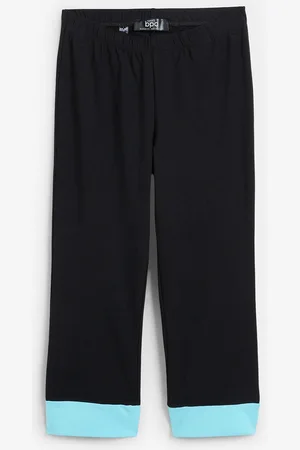 bonprix Capri-Leggings mit Kontrastbündchen