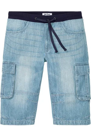 bonprix Long-Jeans-Bermuda, Relaxed Fit
