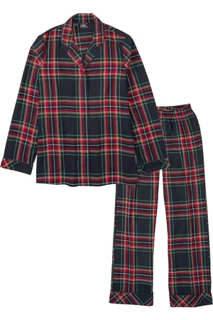 bonprix Gewebter Flanell Pyjama