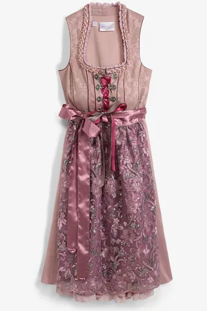 bonprix Dirndl mit Pailletten-Schürze