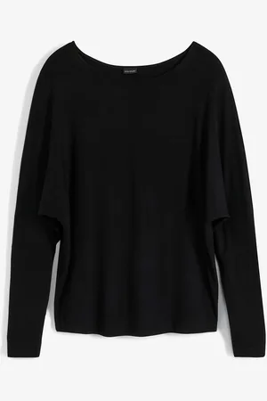 bonprix Langarmshirt aus softem Viskose-Mix