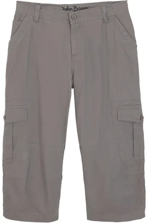 bonprix 3/4-Hose, Loose Fit aus reiner Baumwolle