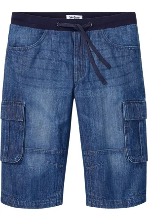 bonprix Long-Jeans-Bermuda, Relaxed Fit
