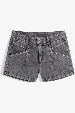 bonprix Jeans-Shorts mit Nietenbesatz