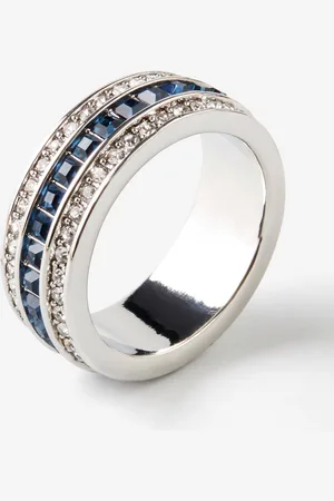 bonprix Ring veredelt mit Glaskristallsteinen