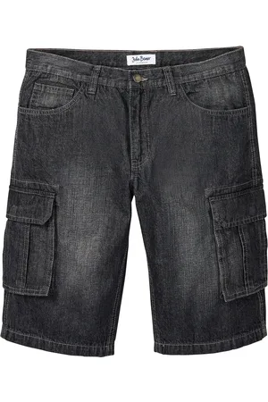 bonprix Cargo-Jeans-Bermuda, Relaxed Fit