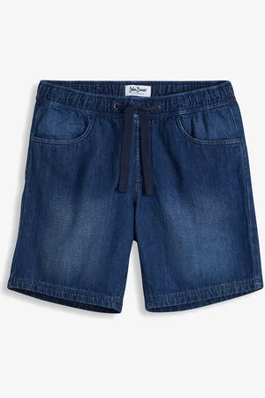 bonprix Schlupf Long-Jeans-Shorts, Regular Fit