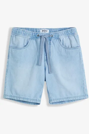 bonprix Schlupf Long-Jeans-Shorts, Regular Fit