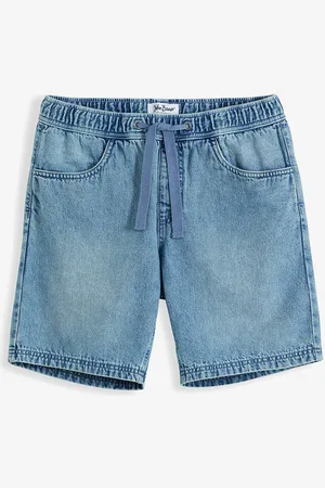 bonprix Schlupf Long-Jeans-Shorts, Regular Fit