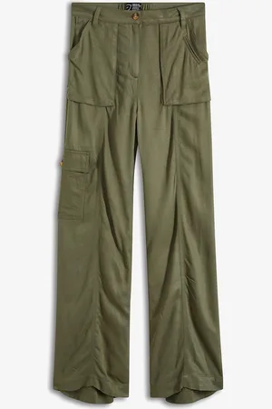 bonprix Fließende, weite Cargohose