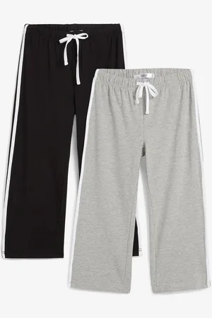 bonprix Capri-Hose aus Baumwolle mit Stretch (2er Pack)
