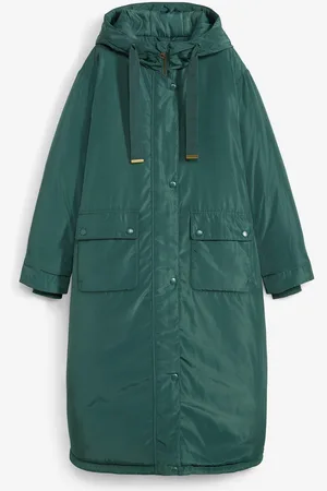 bonprix Wattierter Parka in A-Form
